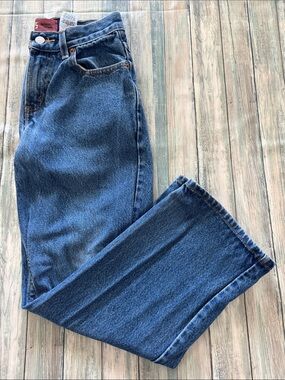 Boy’s Levi's Relaxed Fit Dark Blue Denim Jeans (Sz: 12)